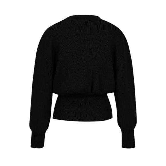 Black knit sweater - Picture 2 of 2